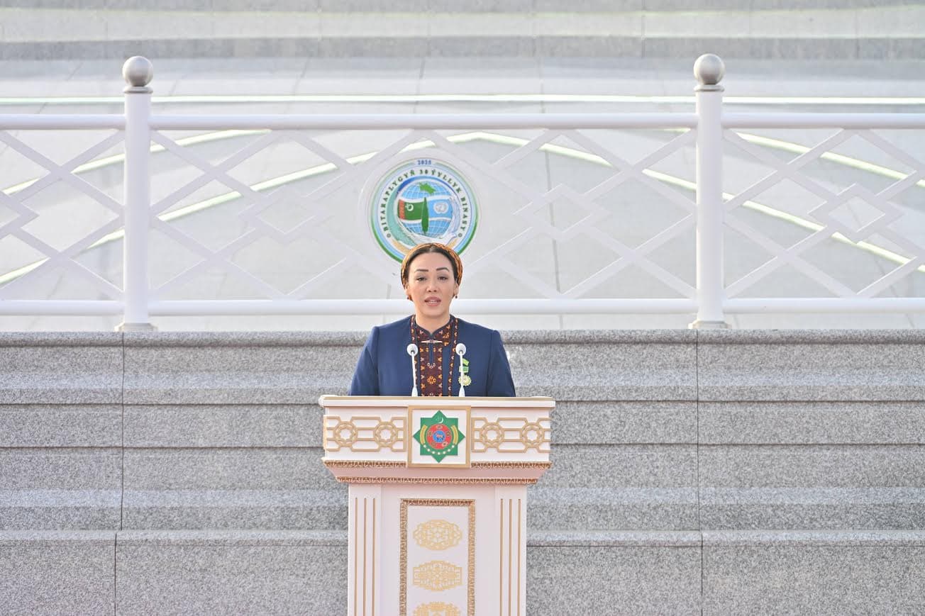 Aşgabatda «Bitaraplyk» binasy dabaraly ýagdaýda açyldy - Media 2