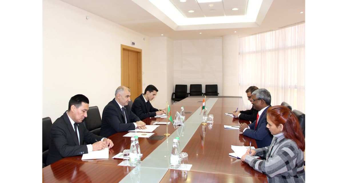 Türkmenistanyň DIM-inde Hindistan bilen dialogy pugtalandyrmak meseleleri ara alnyp maslahatlaşyldy Türkmenistan habarlar portaly